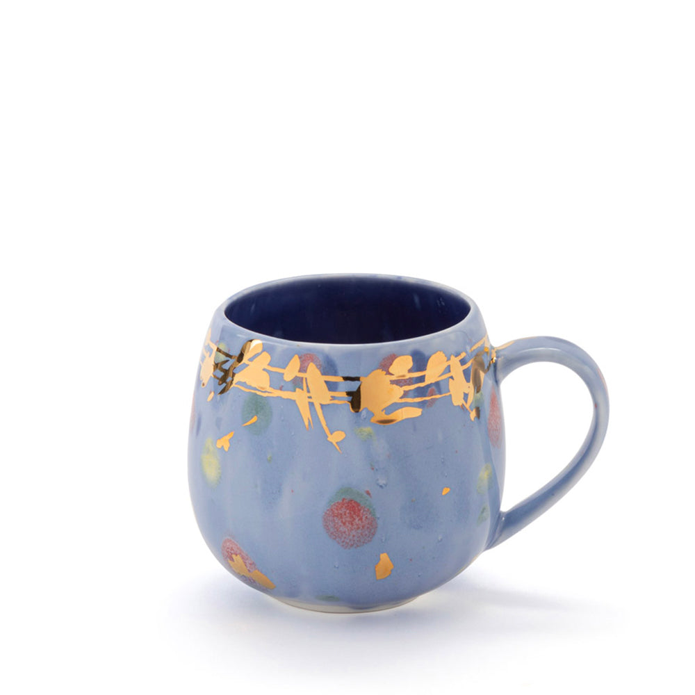 Artistic splatter mug