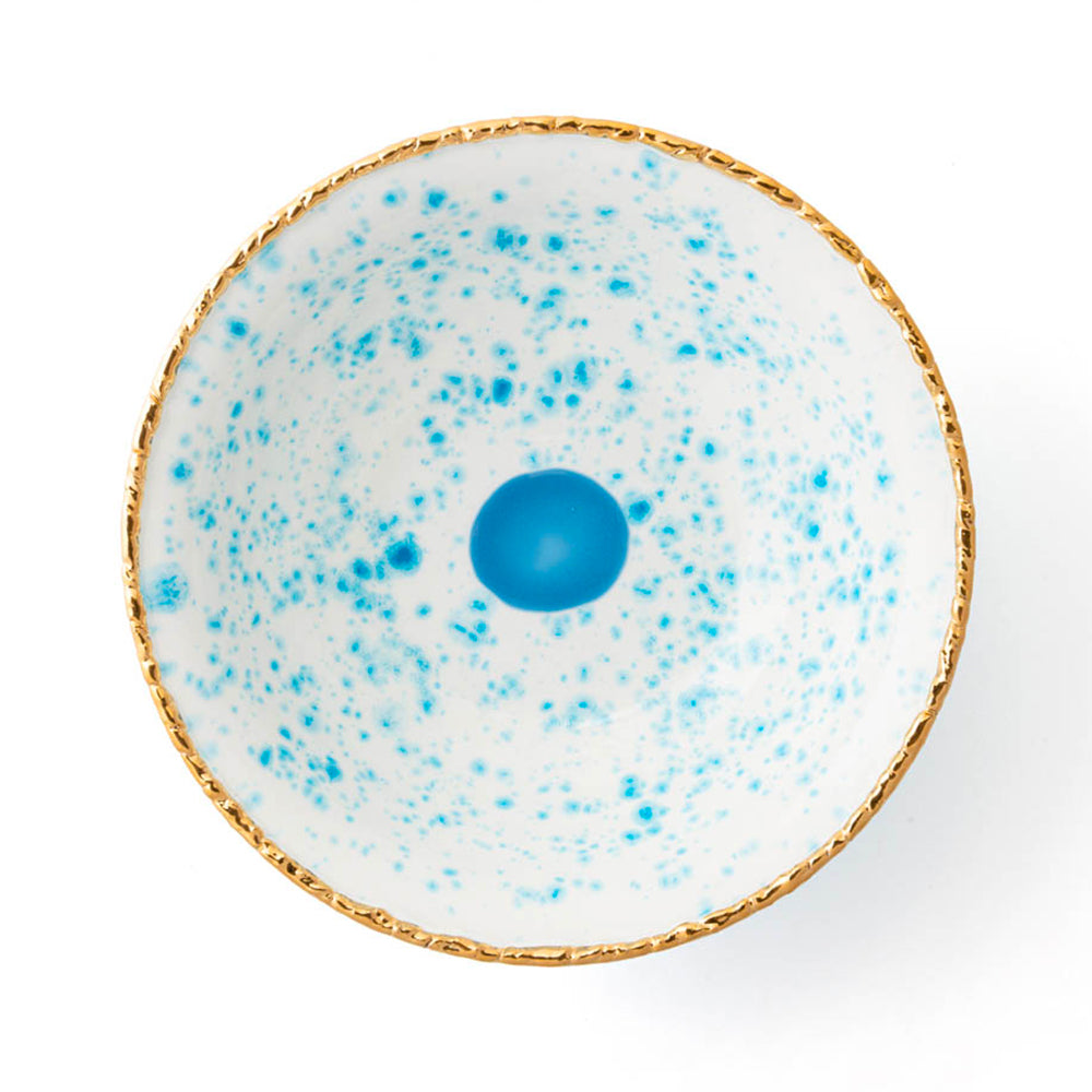 Speckled flared bowl