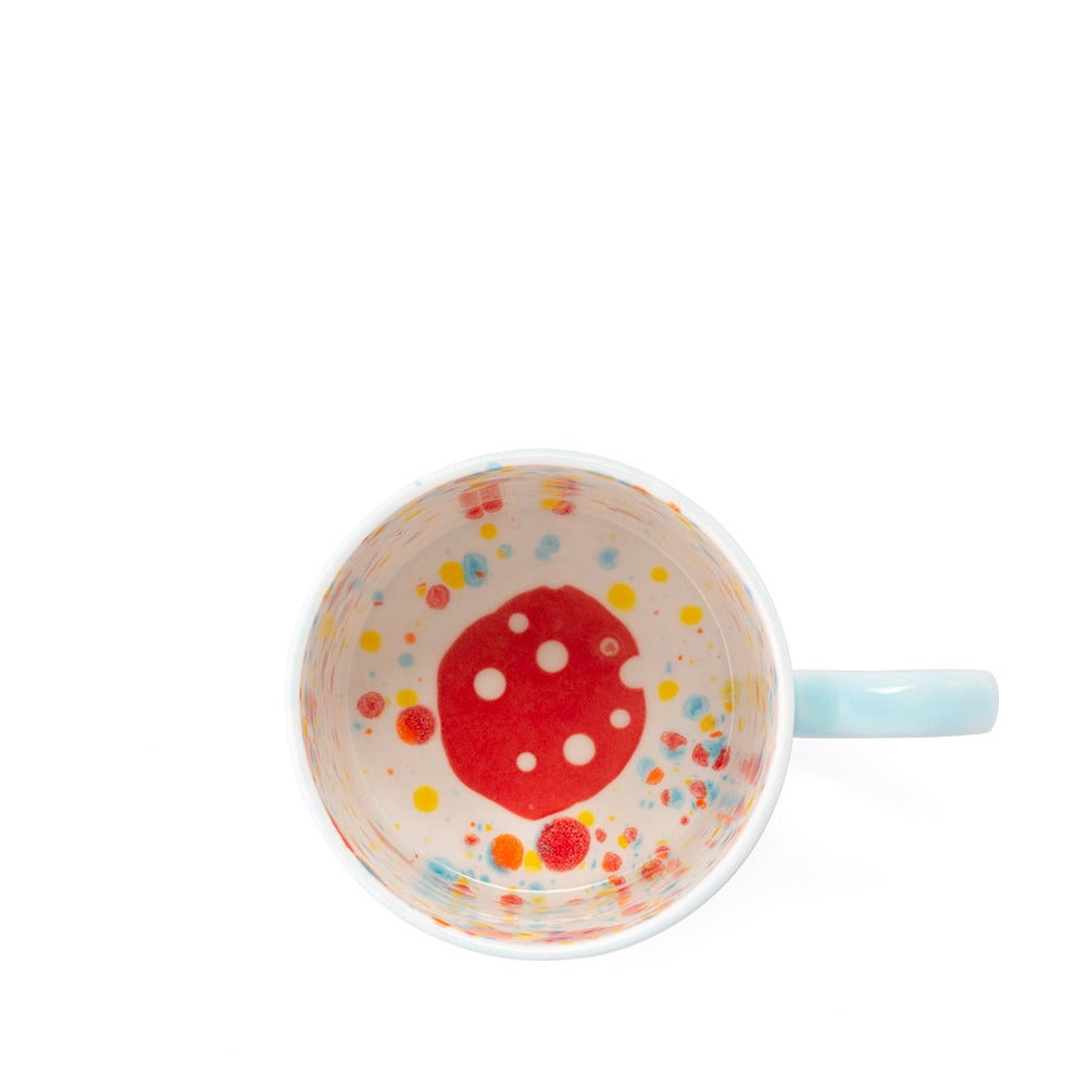 Botanical-printed mug