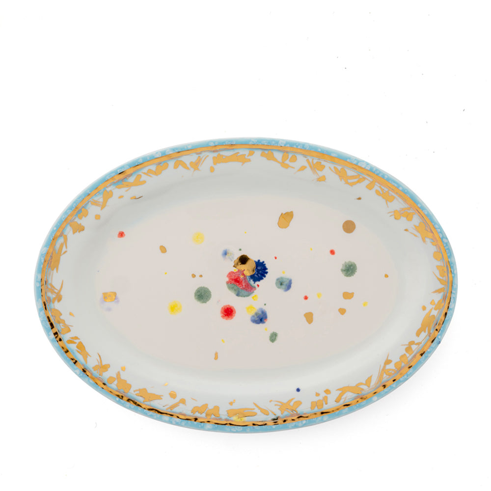 Oval Decorative Trinket Plate