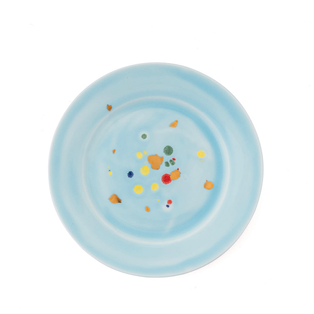 Splat - decorated round plate