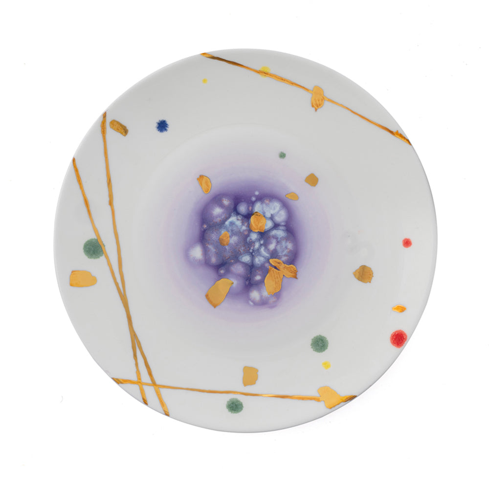 Circular Kintsugi Trinket Dish