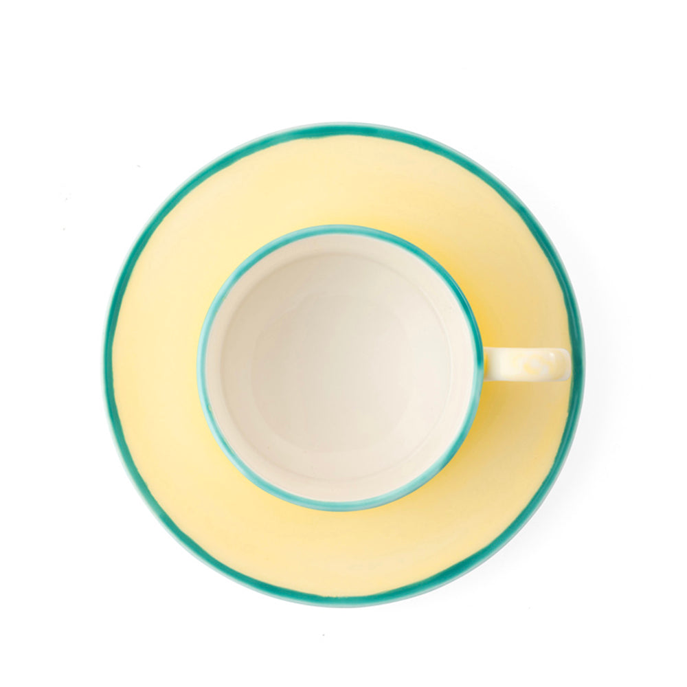 Cylindrical Cup with Circular Saucer