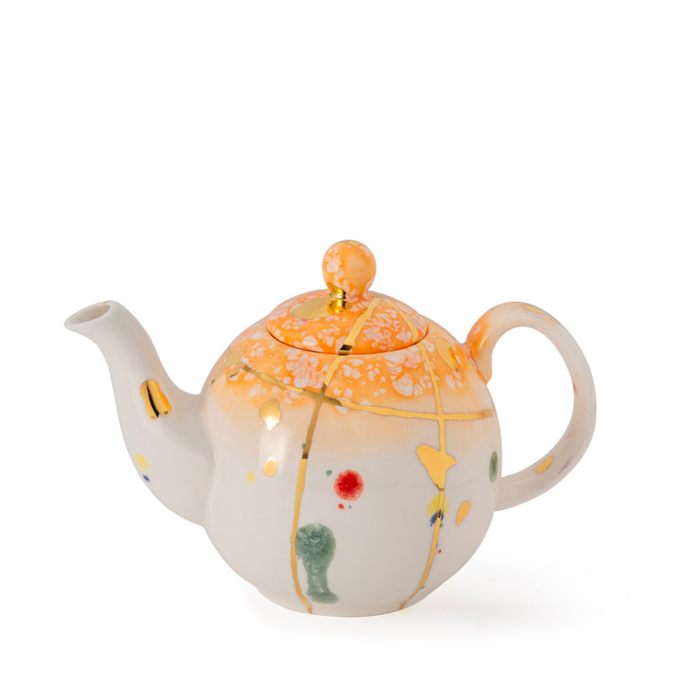 Kintsugi-inspired teapot