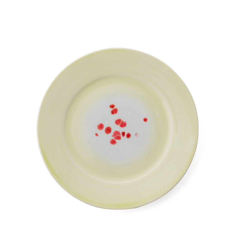 Circular spotted side plate