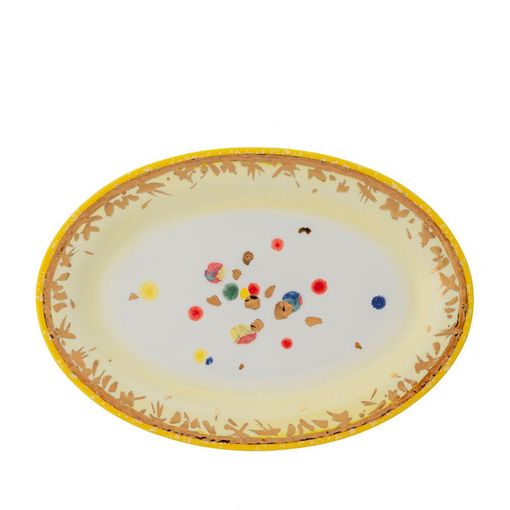 Decorative Oval Platter