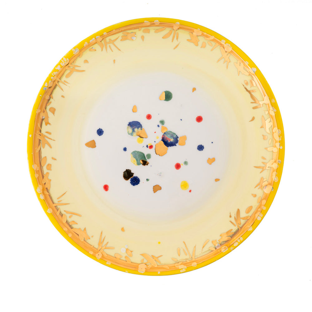 Splattered Rim Plate