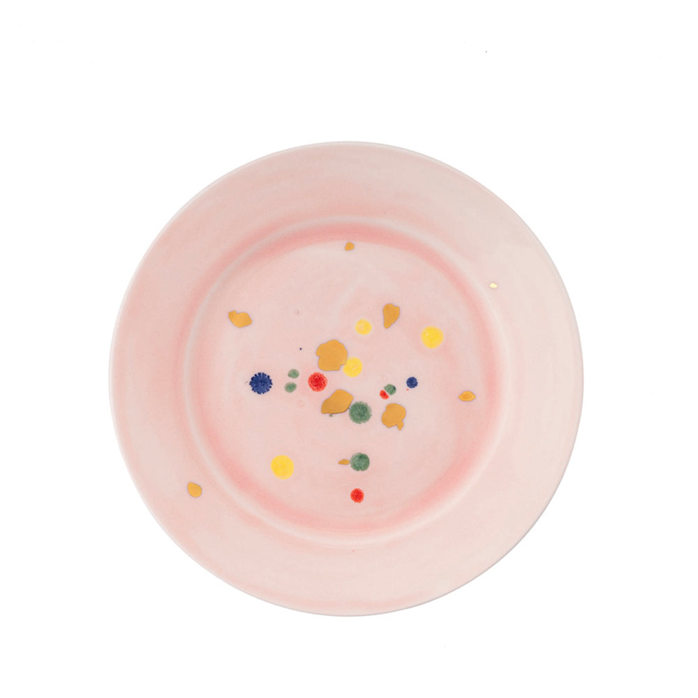 Splat - dotted circular plate