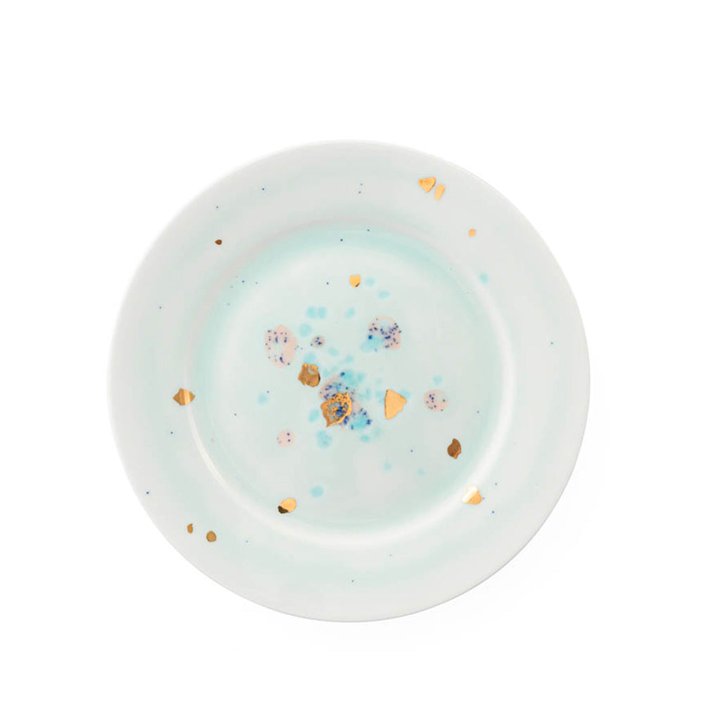 Galaxy - style round plate