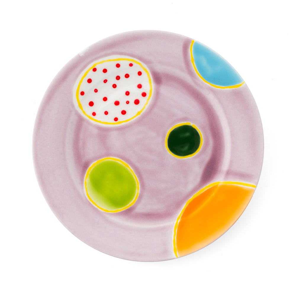 Abstract Round Decor Plate