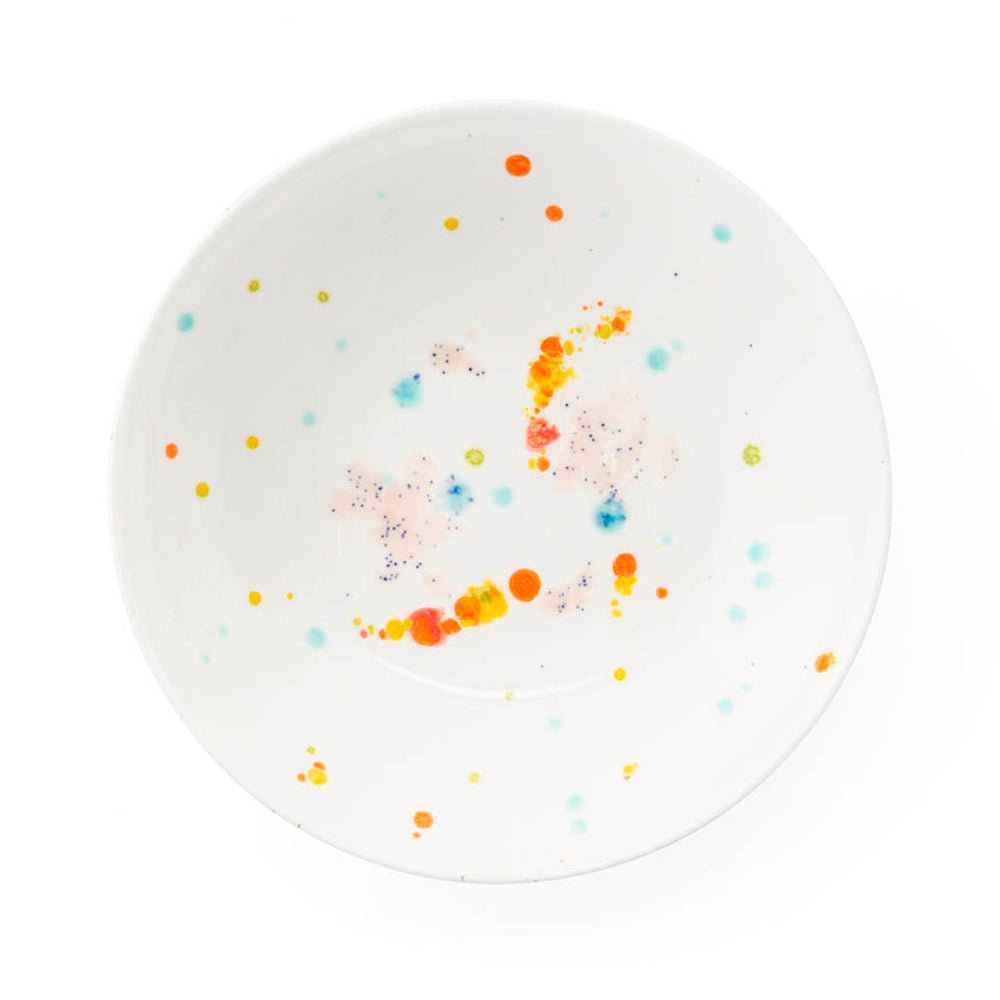 Splattered Art Dinner Plate