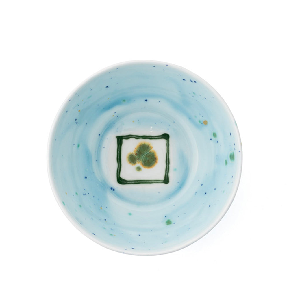 Splattered Shallow Bowl