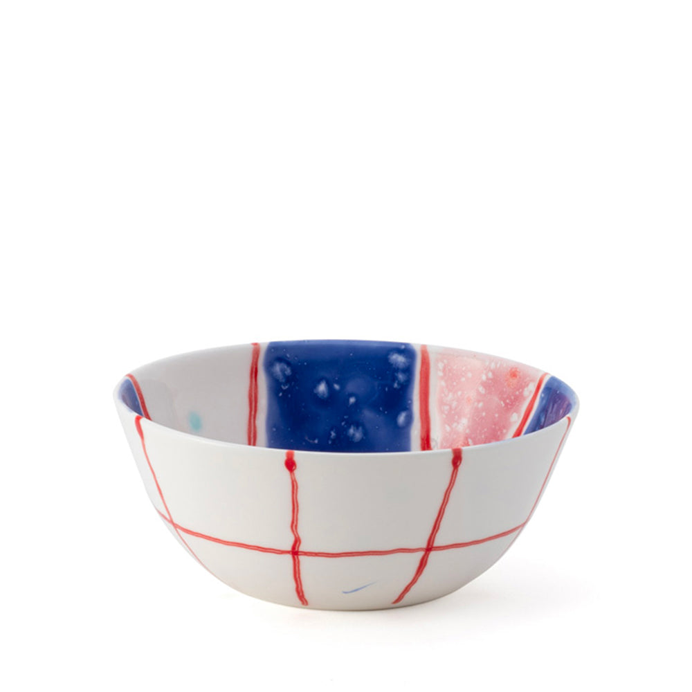 Grid Patterned Dish Set
