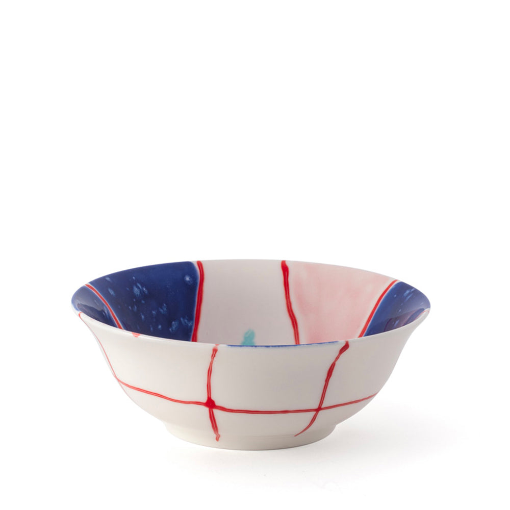 Geometric serving bowl